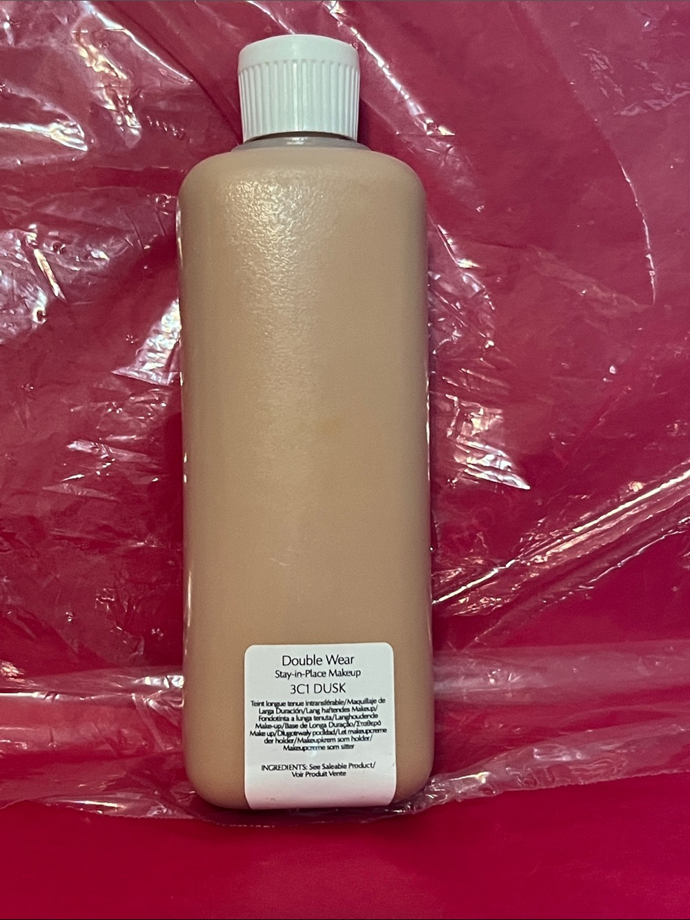 Estée Lauder Double Wear Stay-in-Place Makeup 3C1 Dusk - Beige Foundation Bottle